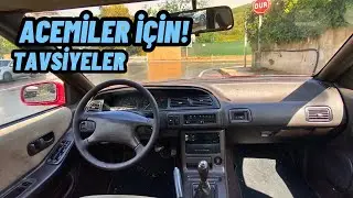 ACEMİLER İÇİN HAYAT KURTARAN TAVSİYELER ! KULLANIRKEN ANLATTIM | MANUEL ARABA POV SÜRÜŞ