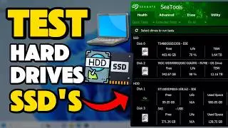 How to Test Your Hard Drive or Solid State Drive for Errors!