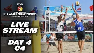 World Championship - U19 Beach Volleyball 2024 - Round of 16 | Court 4