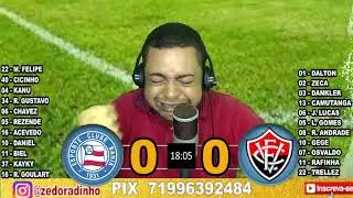 REAÇÕES - BAHIA 1X0 VITORIA - GOL DOS CARAX