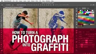 How to turn a photo into graffiti