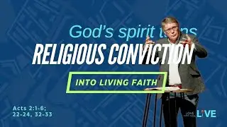 God’s Spirit Turns Religious Conviction into Living Faith–LWYL–Week 1– Sermon–Preben Vang– 1/5/25