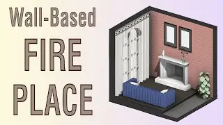 🔥 Custom Fireplace Family with Advanced Parametric Controls #revit