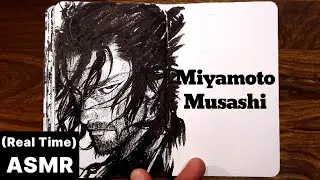 [Real Time] Drawing Miyamoto Musashi - Vagabond (ASMR)