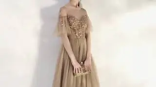 Elegant Brown Evening Dresses 2020