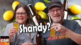 Summertime Shandy - Beer and Lemonade Meet in the Glass!