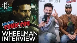 Frank Grillo & Jeremy Rush Talk Wheelman, F-Bomb Count & Working with Netflix - NYCC 2017