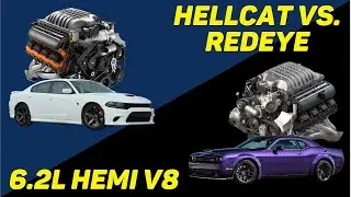 6.2L Supercharged Hemi V8 Engine – (HELLCAT VS. REDEYE VS. Demon) – What’s the Difference?