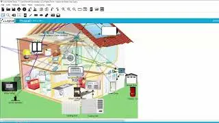 IoT packet tracer - Smart home connects to Smart city