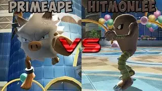 Pokemon battle revolution - Primeape vs Hitmonlee