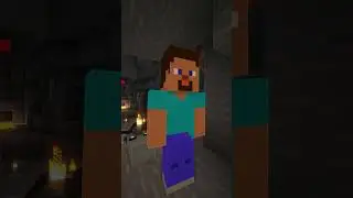 Steve Save Rikka from Pillagers - Minecraft animation #shorts