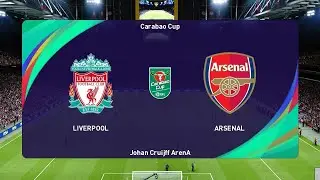 PES 2021 | LIVERPOOL vs ARSENAL | Carabao Cup | Gameplay PC