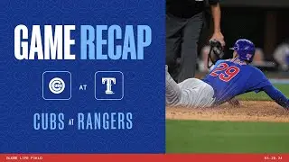 Cubs vs. Rangers Game Highlights | 3/28/24