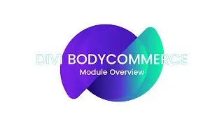 Divi BodyCommerce - Module Overview