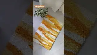 Коврик крючком 