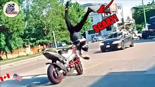 BRUTAL MOTORCYCLE CRASHES | CRAZY & EPIC Motorcycle Moments 2024. #7