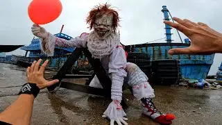 PARKOUR VS KILLER CLOWN PENNYWISE!