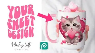 How to Make a Realistic Mug Mockup in 5 Minutes | Free Photopea.com Tutorial