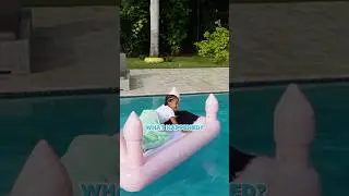 She WOKE UP in the POOL 😂🤯