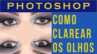 Como clarear os olhos com Photoshop