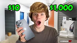 $10 vs $1,000 ABANDONED STORAGE UNITS *Full of Apple Products*