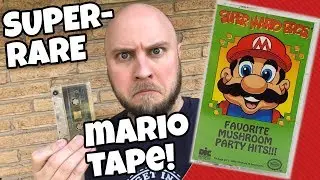 RARE "Favorite Mushroom Party Hits" Mario Tape, 1989 - Brentalfloss