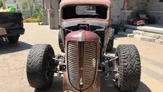 Scrap Metal Gets a Radiator - 1939 Dodge Truck Project.