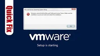 How To Fix Windows cannot find the Microsoft Software License Terms | Windows Server 2022 [Solved]