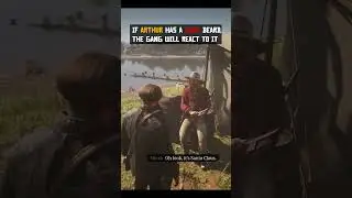 The gang's reaction to Arthur's long beard