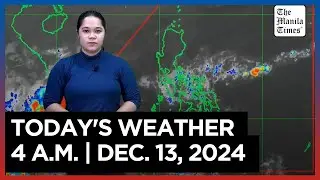 Today's Weather, 4 A.M. | Dec. 13, 2024