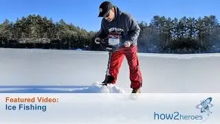 Ice Fishing Basics at Massasoit State Park in Massachusetts