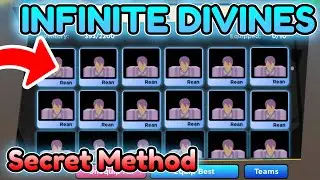 BEST WAY TO GET INFINITE DIVINES! *SECRET* METHOD IN Anime Fighters Simulator