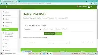 Tutorial Menggunakan LMS SMA Bud Mulia Dua part 2 (absensi & pengumuman)