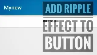 Add ripple effect to Button using Sketchware