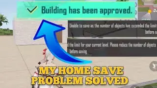 MY HOME SAVE PROBLEM IN PUBG MOBILE SOLVED💯✅ | problem in saving In my home | how to save my home✅