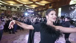 Professional lezginka dancers 
