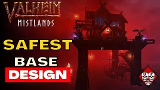 Valheim |  Mistlands | Safest Build Design | Walkthrough | Tips and Tricks | Advanced Building