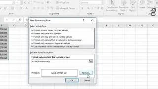 How to shade every other row in Excel