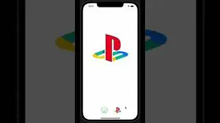 Animated Xbox, Playstation Logo creating using the 