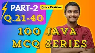 Part 2 of 100 Java Conceptual Multiple Choice Questions | Java, OOPS  MCQ QNA  @codefamily