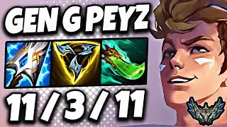 Ezreal vs Miss Fortune ADC [ Gen G Peyz ] Patch 14.17 Korea Challenger ✅