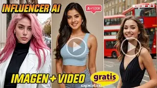 CREA tu propio INFLUENCER con INTELIGENCIA ARTIFICIAL en IMAGEN Y VIDEO con Apob.AI🔥