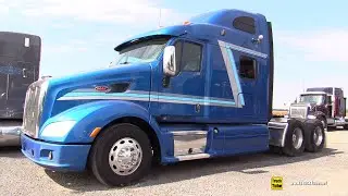 2012 Peterbilt 587 Sleeper Truck Walkaround - Exterior Tour - Centre Camion Gamache