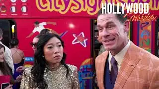 Awkwafina and John Cena Spill Secrets on 'Jackpot!' at Premiere