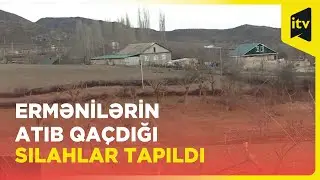 Xankəndi, Şuşa və Xocalıda xeyli silah-sursat tapılıb