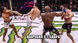 ВОТ ЭТО НОКАУТ! Полный Бой Нурмагомедов vs Хендерсон / ОБЗОР BELLATOR 292 / Молдавский, Мусаев