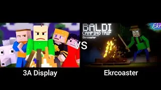 BALDI'S FIELD TRIP: THE MUSICAL Part 5 (3A Display vs Ekrcoaster)