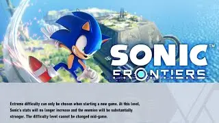 (Sonic Frontiers) How To Unlock Extreme Difficulty Mode