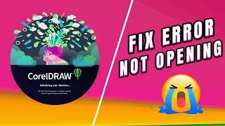 FIX CORELDRAW 2022 ERROR STUCK WHITE SCREEN CAN'T LAUNCHING