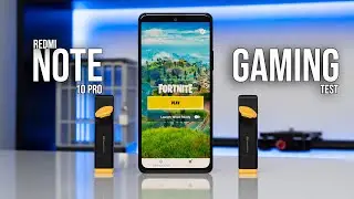 Xiaomi Redmi Note 10 Pro Gaming Test - Fortnite - PUBG - LOL